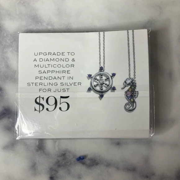 Effy Silver Ship Wheel Necklace - Picture 4 of 4